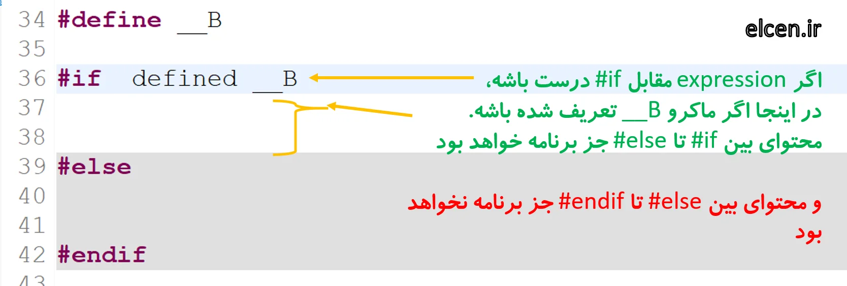 عملگر defined در پریپراسسور زبان برنامه نویسی C